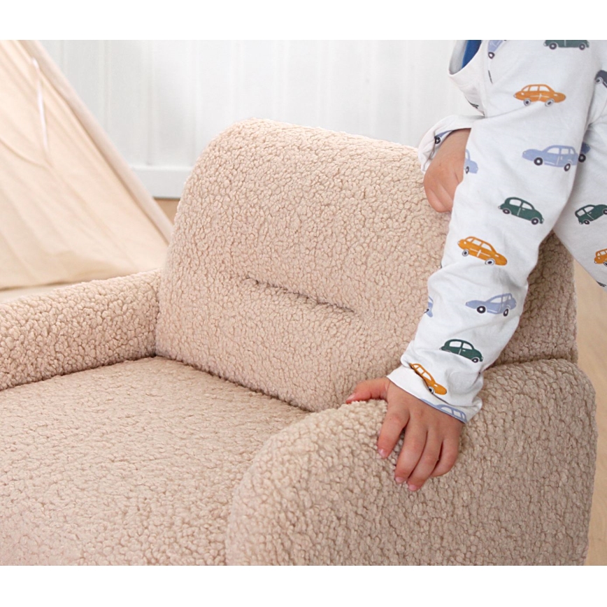 Børnelænestol LORY lyserød