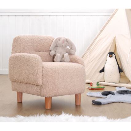 Børnelænestol LORY lyserød