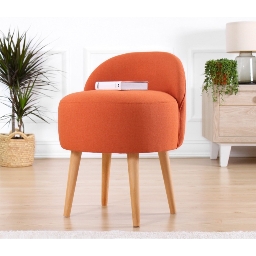 Børnelænestol NIKI Ø 46 cm orange