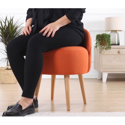Børnelænestol NIKI Ø 46 cm orange