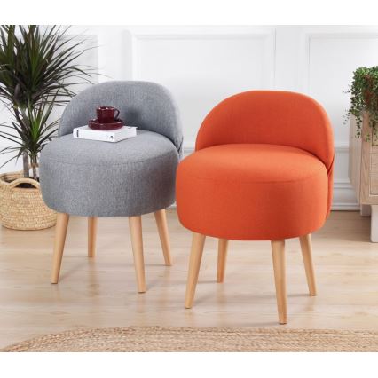 Børnelænestol NIKI Ø 46 cm orange