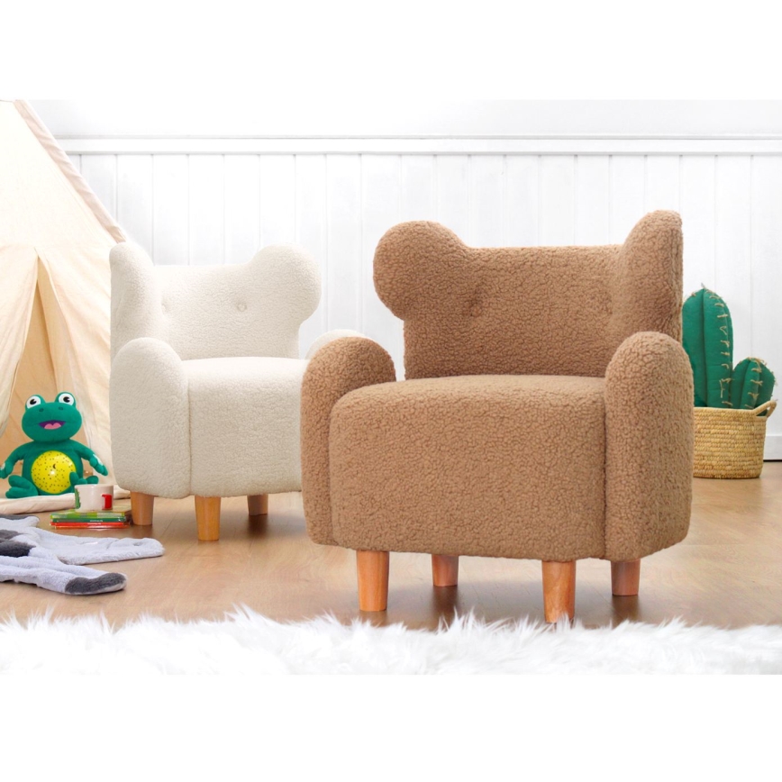 Børnelænestol TOBI, brun