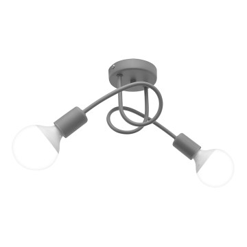 Børneplafondlampe OXFORD 2xE27/15W/230V