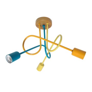 Børneplafondlampe OXFORD 3xE27/15W/230V