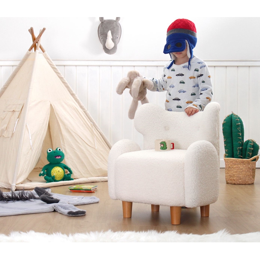 Børnestol TOBI hvid