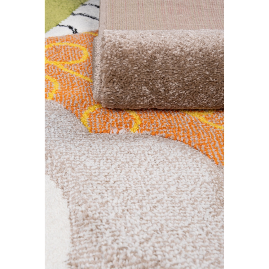 Børnetæppe BOND KIDS 80x150 cm 2100 g/m2 multifarvet
