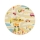 Børnetæppe STELLA STREETS 120 cm beige/by