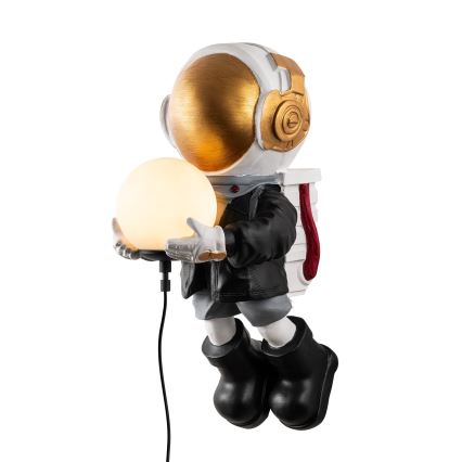 Børnevæglampe ASTRONAUT 1xE14/40W/230V kobber