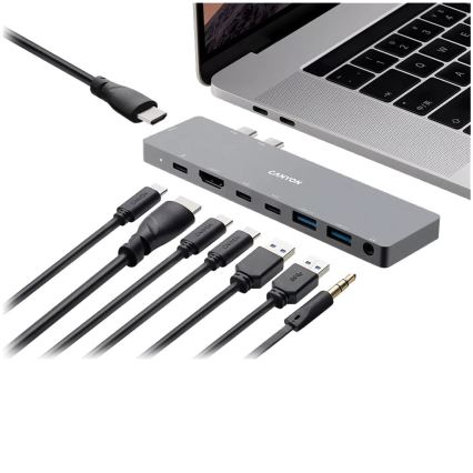 Canyon - Dockingstation Power Delivery til MacBook 8-i-1