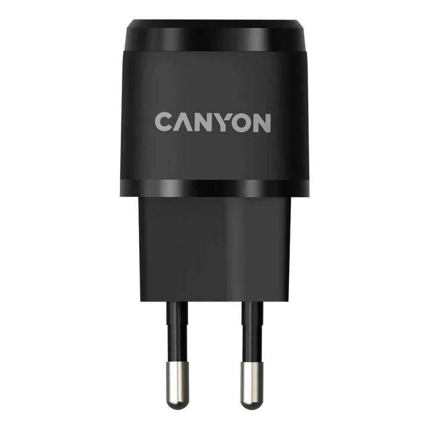 Canyon - Hurtigoplader Power Delivery 20W sort