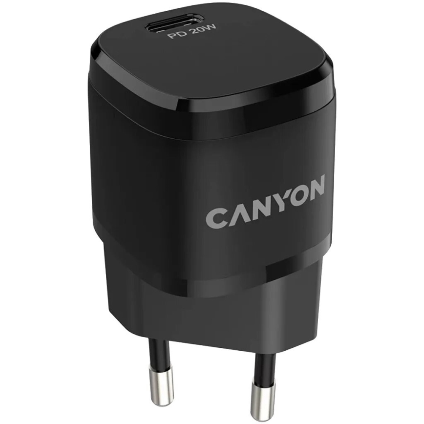 Canyon - Hurtigoplader Power Delivery 20W sort