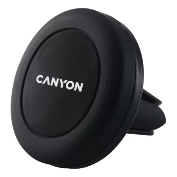 Canyon - Magnetisk telefonholder til bil rund sort
