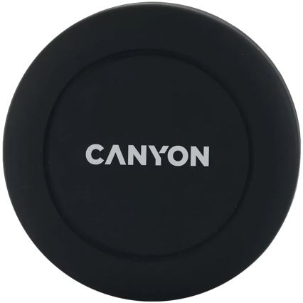 Canyon - Magnetisk telefonholder til bil rund sort