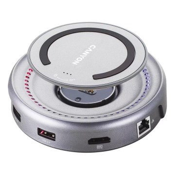 Canyon - Multi-port hub m. oplader og USB-interface