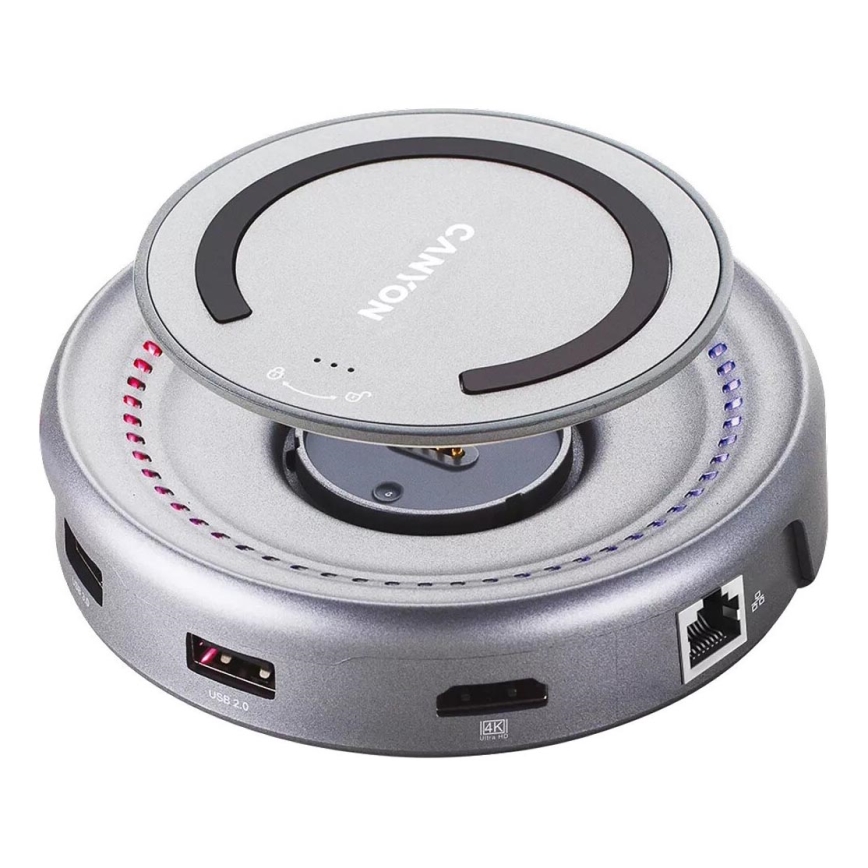 Canyon - Multi-port hub m. oplader og USB-interface