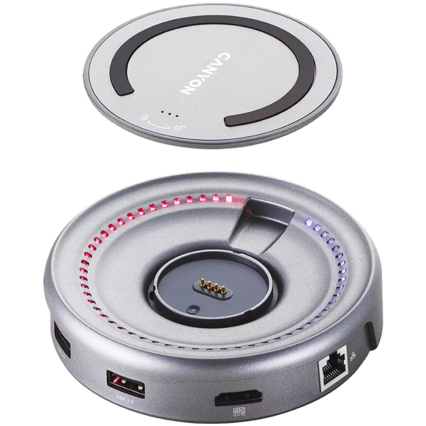 Canyon - Multi-port hub m. oplader og USB-interface