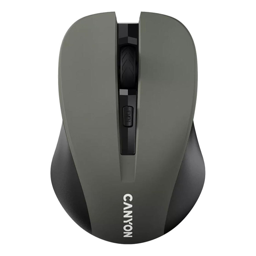 Canyon - Trådløs mus 800/1000/1200 DPI 2xAAA grå