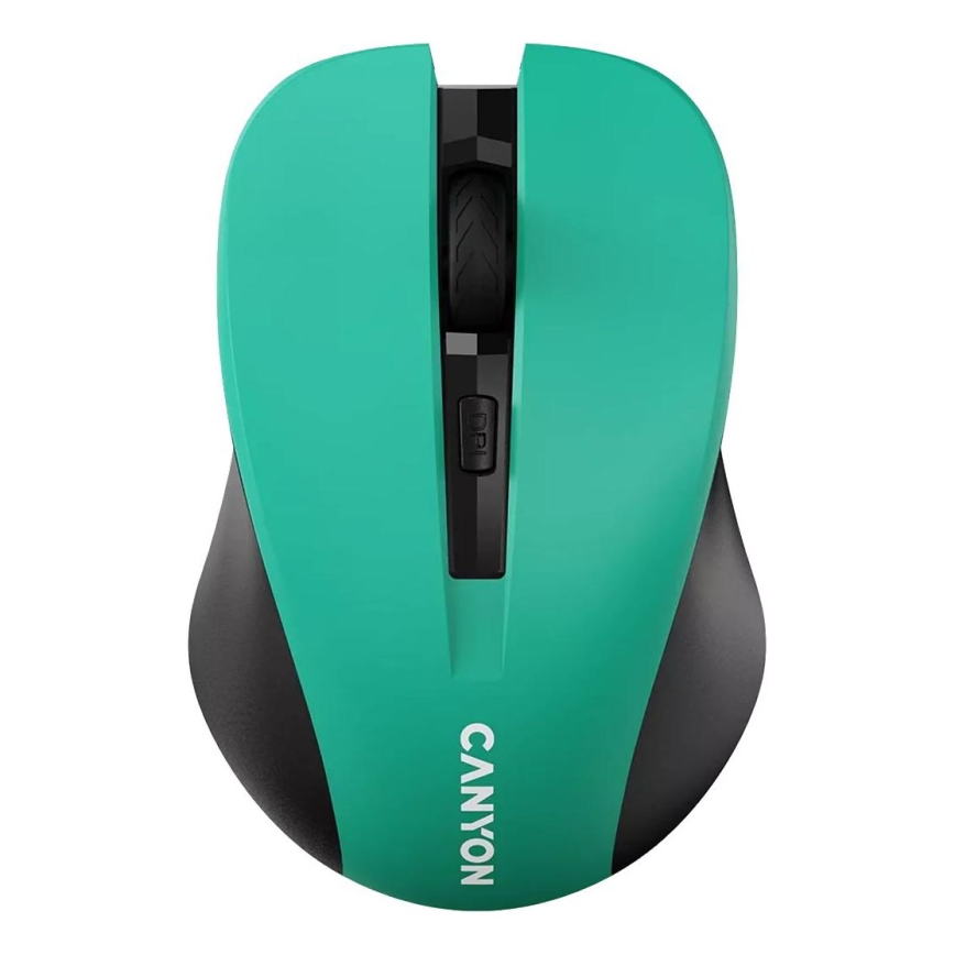 Canyon - Trådløs mus 800/1000/1200 DPI 2xAAA grøn