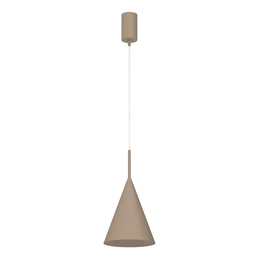CAPITAL pendel på kabel 1xGX53/15W/230V Ø 17 cm taupe
