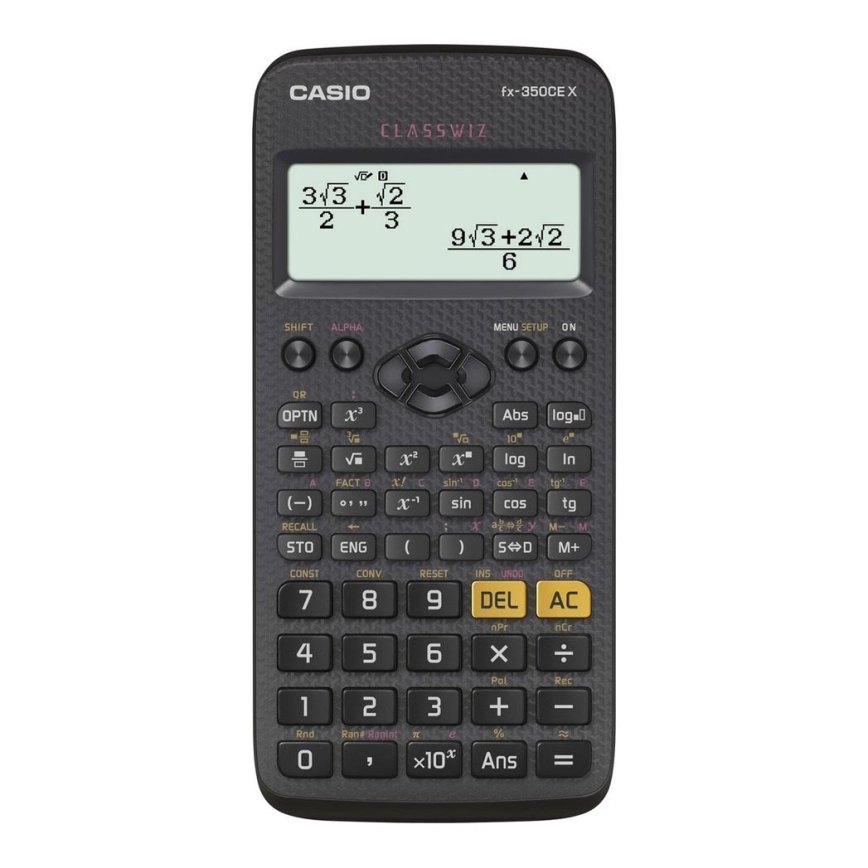 Casio - Lommeregner 1xAAA sort