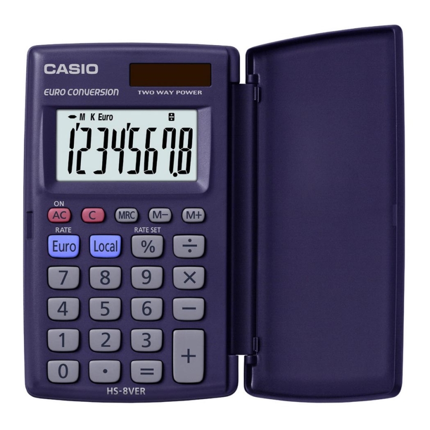 Casio - Lommeregner 1xLR54 blå