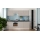 CELESTE Køkkenbord 240 cm, højglans taupe
