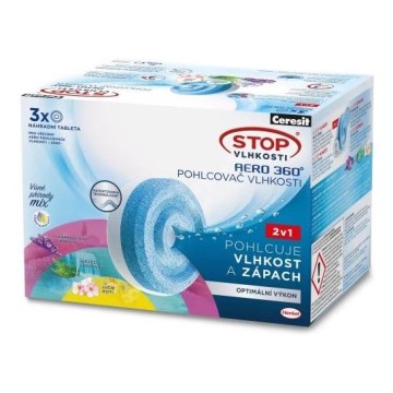 Ceresit - Tabletter til affugter 2-i-1 AERO 360° 3 x 450 g (3-pak)