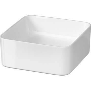 Cersanit K114-007-ECO - Vask til bordplade CREA 35 x 35 cm keramik/højglans hvid