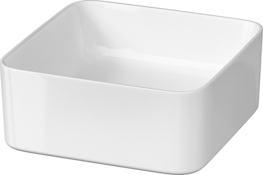 Cersanit K114-007-ECO - Vask til bordplade CREA 35 x 35 cm keramik/højglans hvid
