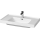 Cersanit K114-017 - Nedfældet vask CREA 44,5x80,5 cm keramik/skinnende hvid