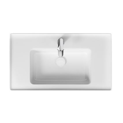 Cersanit K114-017 - Nedfældet vask CREA 44,5x80,5 cm keramik/skinnende hvid