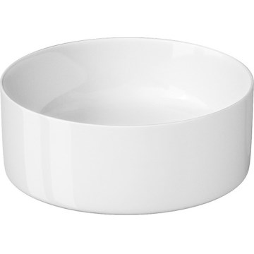 Cersanit K114-020 - Bordmonteret håndvask CREA diameter 38 cm keramik/skinnende hvid