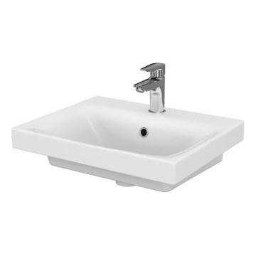 Cersanit K116-009 - Nedfældet håndvask MODUO 40x50 cm keramik/blank hvid