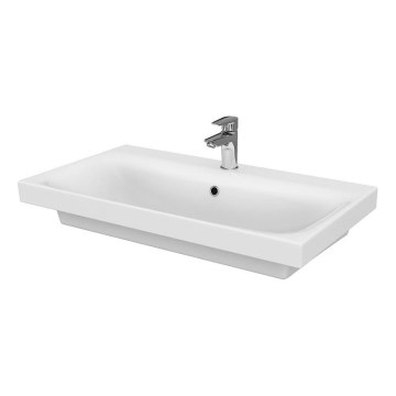 Cersanit K116-013 - Håndvask til bordplade/væghængt MODUO 45x80 cm keramik/højglans hvid