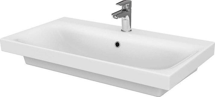 Cersanit K116-013 - Nedfældet vask MODUO 45x80 cm keramik/skinnende hvid