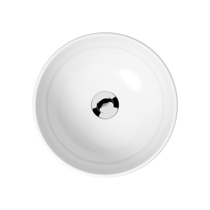 Cersanit K116-047-ECO - Håndvask til bordplade MODUO Ø 35 cm keramik/blank hvid