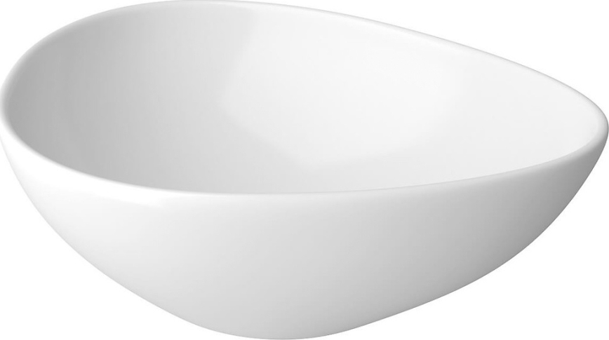 Cersanit K116-051 - Bordmonteret håndvask MODUO 35,5x44 cm keramik/skinnende hvid