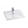 Cersanit K32-002-BOX - Håndvask til bordplade/væghængt COMO 40x50 cm keramisk/højglans hvid