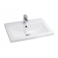 Cersanit K32-003-BOX - Bord-/væghængt håndvask COMO 45x60 cm keramisk/højglans hvid