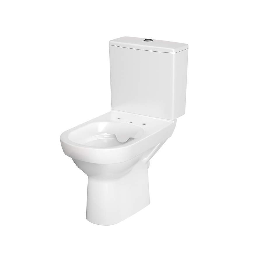Cersanit K35-035 - Gulvstående toilet m. toiletsæde CITY keramik/hvid