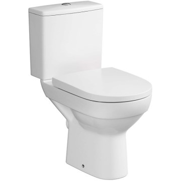 Cersanit K35-035 - Gulvstående toilet med sæde CITY keramik/hvid