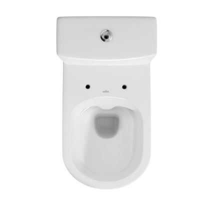Cersanit K35-037 - Gulvstående toilet m. toiletsæde CITY keramik/hvid
