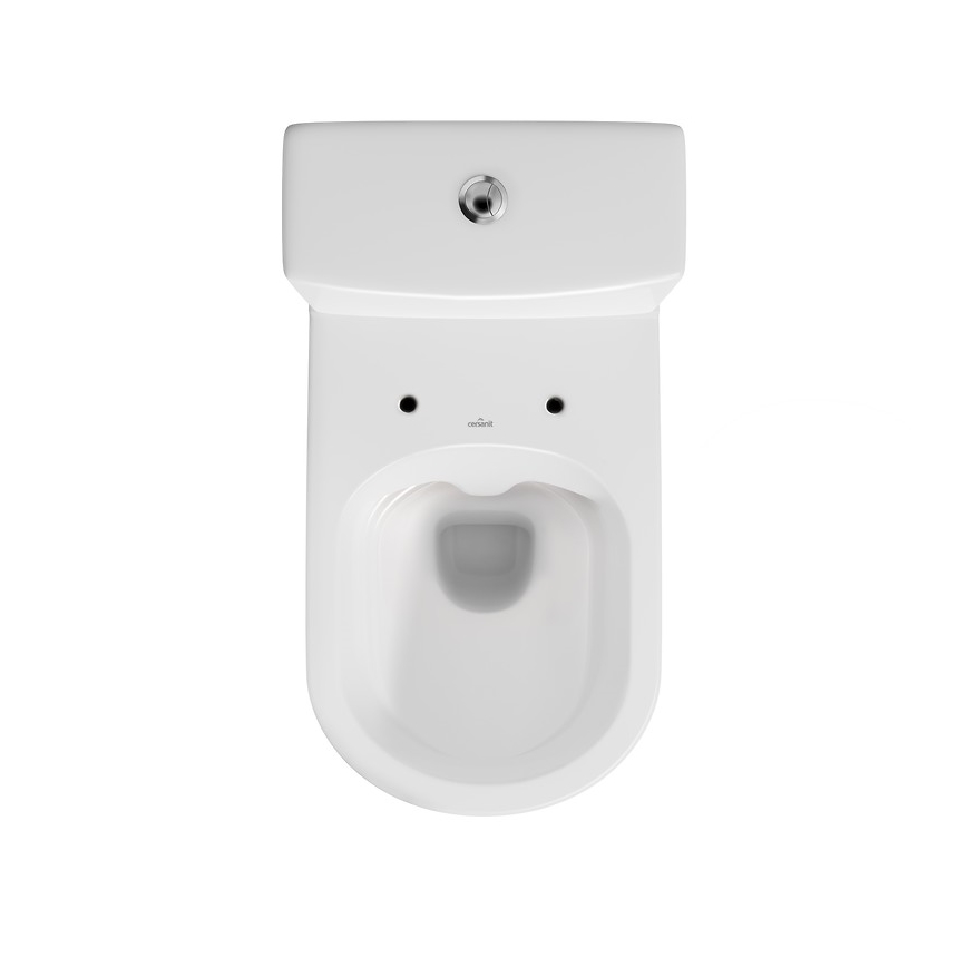 Cersanit K35-037 - Gulvstående toilet m. toiletsæde CITY keramik/hvid