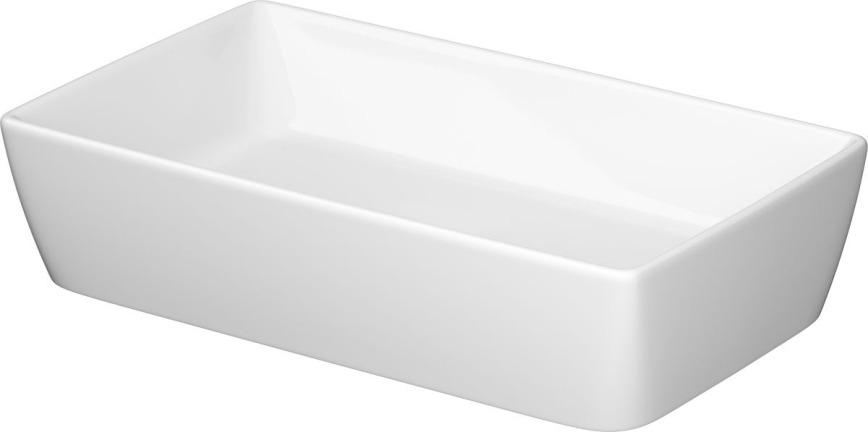 Cersanit K35-047-ECO - Håndvask til bordplade CITY 36x60 cm, keramik/højglans hvid