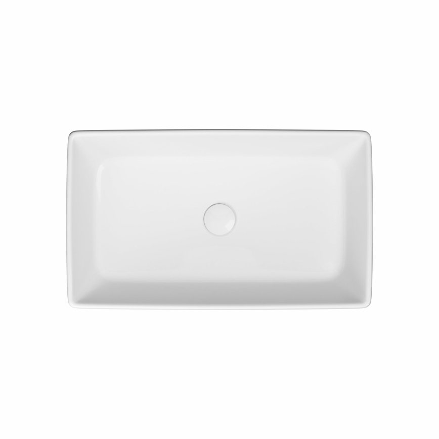 Cersanit K35-047-ECO - Håndvask til bordplade CITY 36x60 cm, keramik/højglans hvid