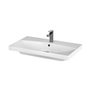 Cersanit K35-061 - Nedfældet håndvask CITY 45,5x80,5 cm keramik/højglans hvid
