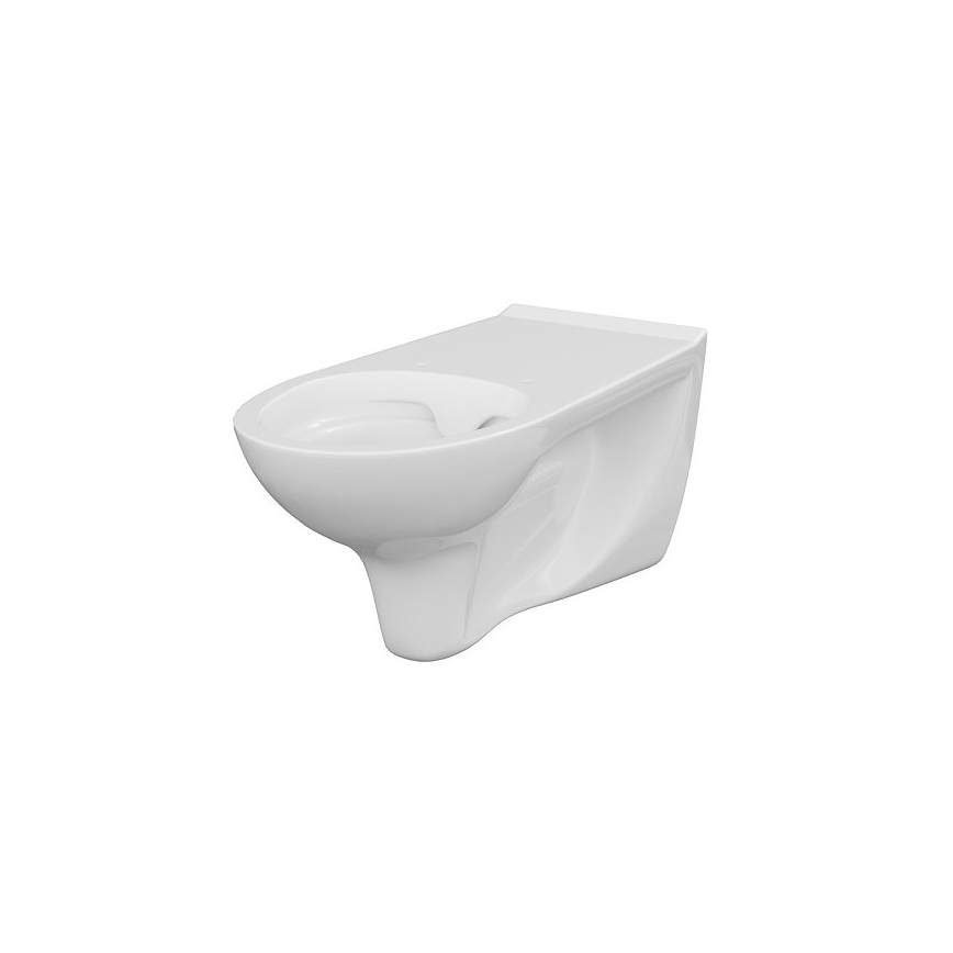 Cersanit K670-002 - Vægmonteret toilet uden barrierer ETIUDA keramik/hvid