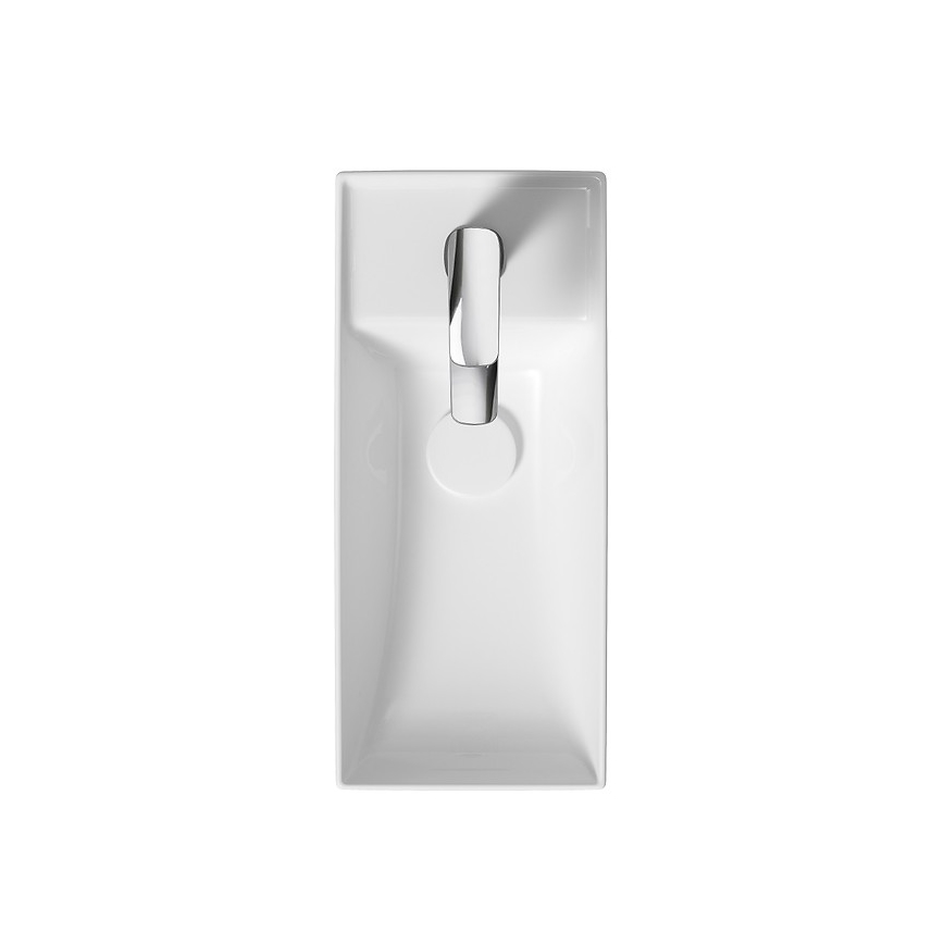 Cersanit K677-005 - Bordmonteret håndvask LARGA 22x50 cm keramik/skinnende hvid