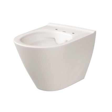 Cersanit K701-104 - Væghængt toilet med toiletsæde CITY OVAL keramik/hvid