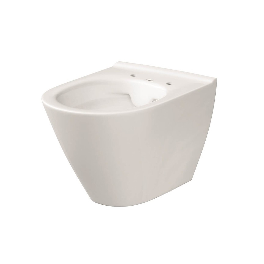 Cersanit K701-104 - Væghængt toilet med toiletsæde CITY OVAL keramik/hvid